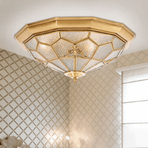 Đèn ốp trần đồng cổ điển OD-712