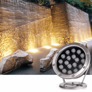 Đèn âm nước sân vườn ngoài trời HB 18W