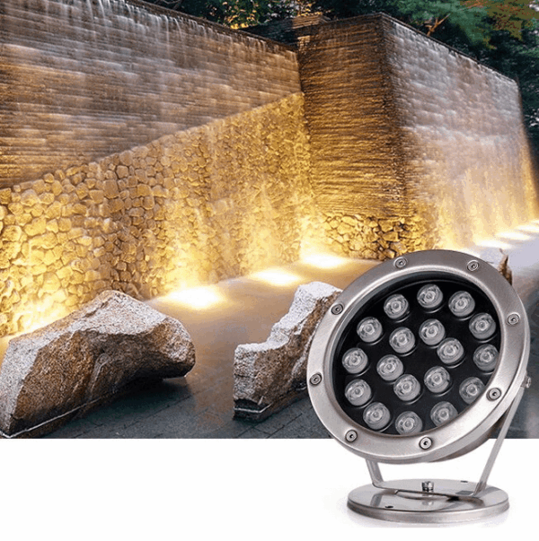 Đèn âm nước sân vườn ngoài trời HB 18W