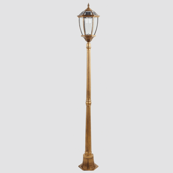 Đèn trụ cột sân vườn tầm cao năng lượng mặt trời ZXA-072