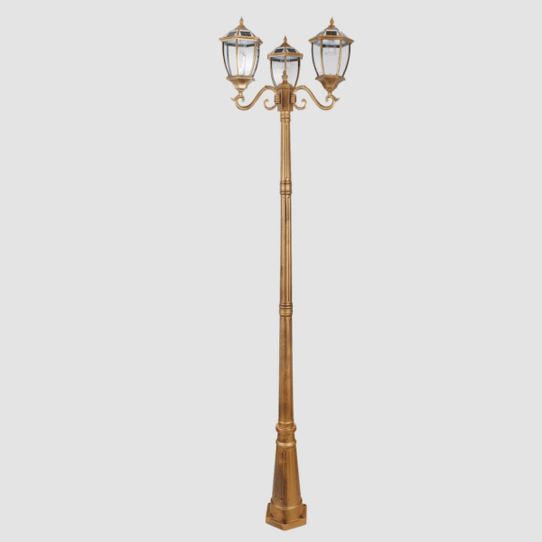 Đèn trụ cột sân vườn tầm cao năng lượng mặt trời ZXA-067