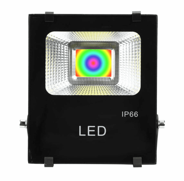 Đèn Pha Led ngoài trời đổi màu RGB MD-414