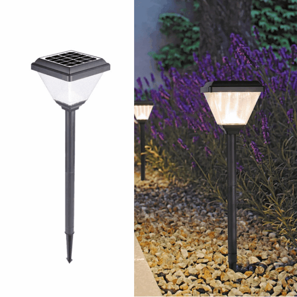 Đèn trụ sân vườn năng lượng mặt trời NTS-003