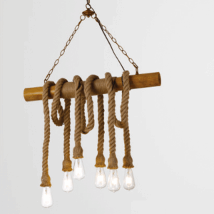 Đèn thả gỗ decor quán cafe, nhà hàng DTKDD1018