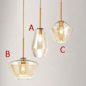 Đèn thả thủy tinh hiện đại độc đáo LS9087