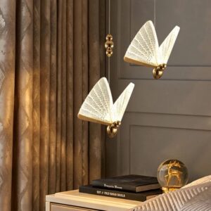 đèn thả hiện đại hình con bướm độc đáo DRTT-67