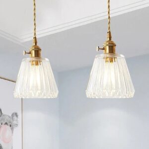 Đèn thả thủy tinh hình búp nụ NTP- 61
