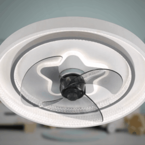 Quạt trần đèn dễ thương hình ngôi sao trang trí phòng em bé F82