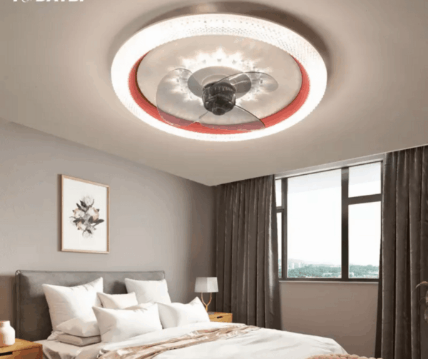 Quạt trần đèn dễ thương trang trí phòng em bé F86
