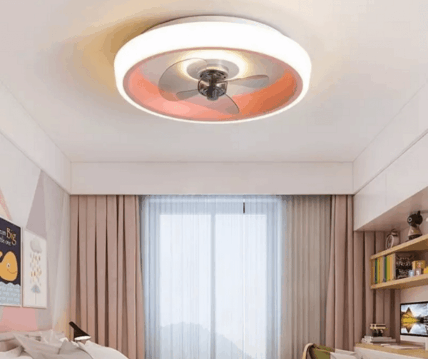 Quạt trần đèn dễ thương trang trí phòng em bé F91A