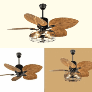 Quạt trần đèn 5 cánh trang trí hiện đại ViFa - 51