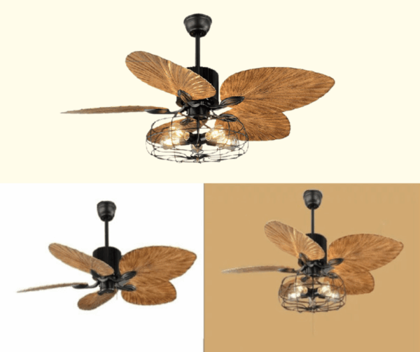 Quạt trần đèn 5 cánh trang trí hiện đại ViFa - 51