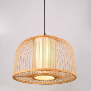Đèn thả mây tre đan nghệ thuật độc đáo VR9020