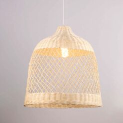 Đèn thả mây tre đan nghệ thuật độc đáo VR91076