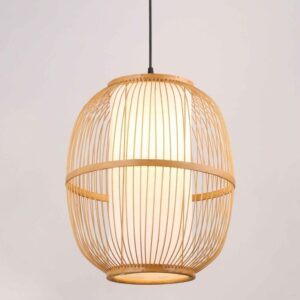Đèn thả mây tre đan nghệ thuật độc đáo TP 9072