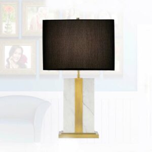 Đèn bàn ngủ đế đá kiểu dáng độc đáo hiện đại DB.61