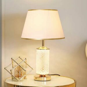 Đèn bàn ngủ, đọc sách chao vải kiểu dáng hiện đại ĐB-1920