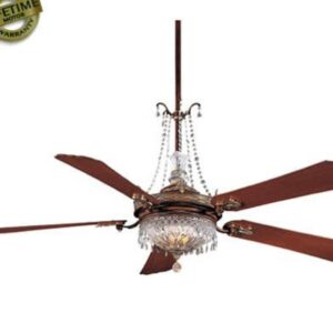 Quạt trần đèn trang trí kiểu dáng tân cổ điển sang trọng Minka Cristafano