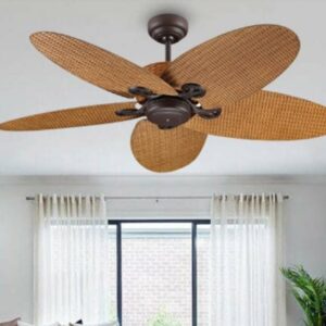 Quạt trần đèn cổ điển kết hợp hiện đại Lucci Fijian