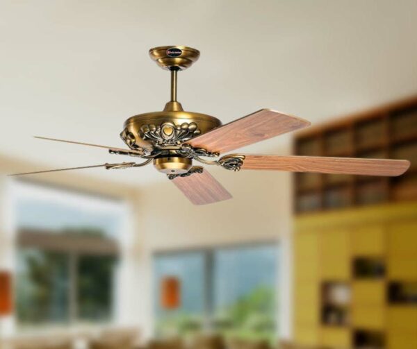 Quạt trần KIKU 3310 cánh gỗ phong cách tân cổ điển