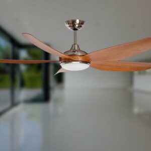 Quạt trần đèn trang trí hiện đại HIRO 219 OAK