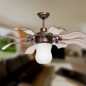 Quạt trần đèn trang trí kiểu dáng hiện đại CHIB 107
