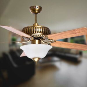Quạt trần đèn trang trí kiểu dáng hiện đại KYO 021