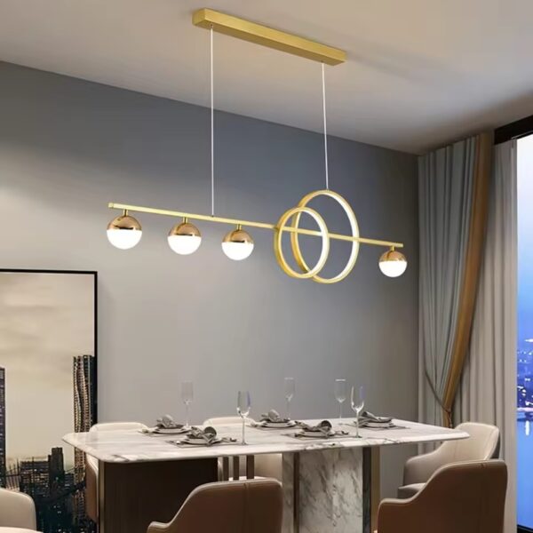 Đèn thả hiện đại decor nhà hàng, khách sạn DY4098/4+2