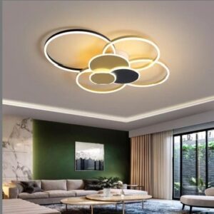 Đèn ốp trần cao cấp trang trí phòng khách, căn hộ MO-9062