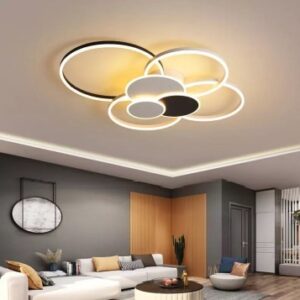 Đèn ốp trần cao cấp trang trí phòng khách, căn hộ MO-9065