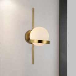 Đèn gắn tường hiện đại trang trí phòng khách W5723 GD