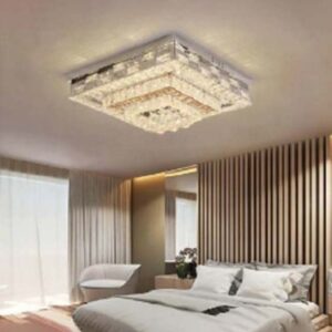 Đèn ốp trần pha lê cao cấp trang trí phòng khách, phòng ngủ MO-1168-21