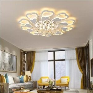 Đèn ốp trần cao cấp trang trí phòng khách, căn hộ MO-9044