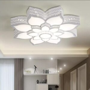 Đèn ốp trần cao cấp trang trí phòng khách, căn hộ MO-9009