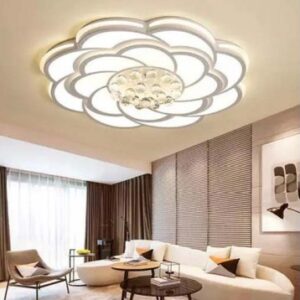 Đèn ốp trần cao cấp trang trí phòng khách, căn hộ MO-9019