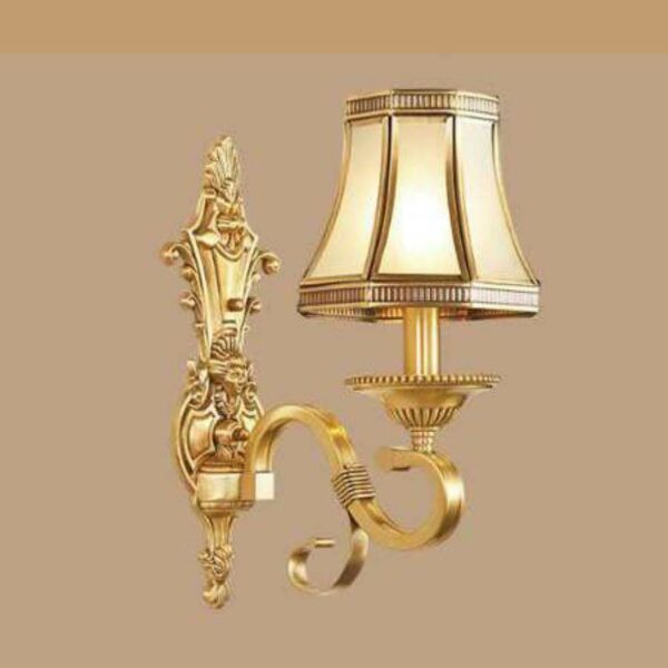 Đèn vách đồng tân cổ điển, chao thủy tinh GT-3010 & GT-3011