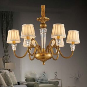 Đèn chùm sang trọng cho phòng ngủ