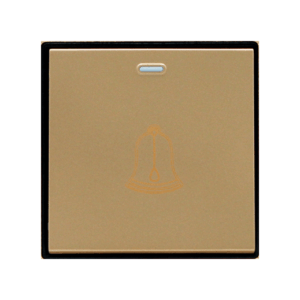 Hạt công tắc chuông cửa, nhôm chống xước DoBo - A90V-010