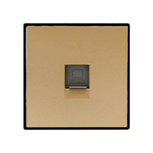 Hạt ổ cắm điện mạng, nhôm chống xước DoBo - A90V-022