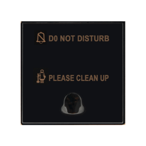 Hạt nút nhấn chuông và hiển thị "Dọn phòng- không làm phiền" , nhôm chống xước DoBo - A90V-041