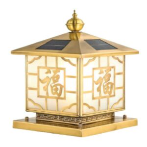 Đèn trụ cổng năng lượng mặt trời TĐ-2107