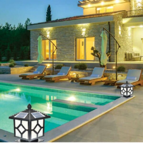 Đèn trụ cổng năng lượng mặt trời SOLAR - 05D