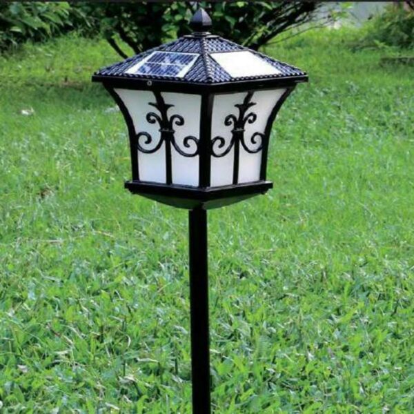 Đèn trụ sân vườn năng lượng mặt trời TD-40