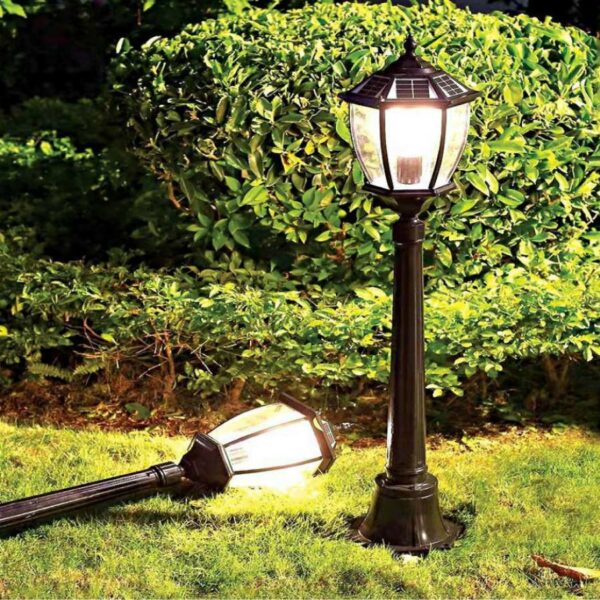 Đèn trụ sân vườn năng lượng mặt trời TD-60