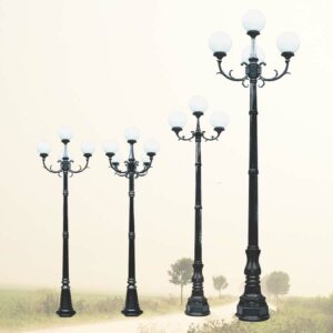 Đèn trụ cột sân vườn tầm cao cổ điển TR 4169