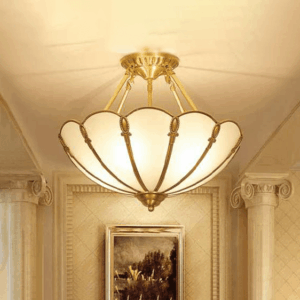 Đèn ốp trần đồng cổ điển OD-691