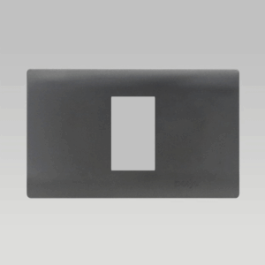 Mặt một S, nhựa PC chống cháy màu xám DoBo - A66x-88621S