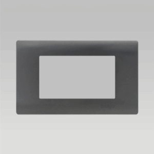 Mặt ba S, nhựa PC chống cháy màu xám DoBo - A66x-88622