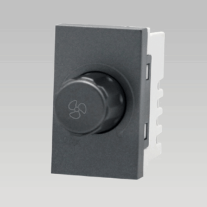 Hạt chiết áp quạt cỡ S, nhôm vân xước DoBo - A66-88632S