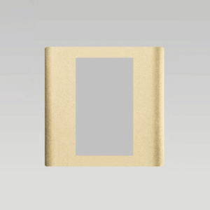 Mặt vuông đôi, nhựa PC chống cháy màu vàng DoBo - A70-88724-2